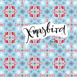 Bio Baumwolle Lillestoff - Xmas Bird